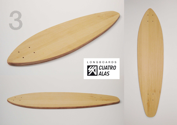 Tabla longboard deck